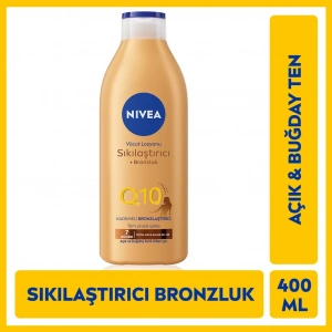 Nivea Q10 Sıkılaştırıcı Bronzlaştırıcı Vücut Losyonu 400 ml