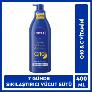 Nivea Q10 Sıkılaştırıcı ve Nemlendirici Vücut Bakım Sütü 400 ml