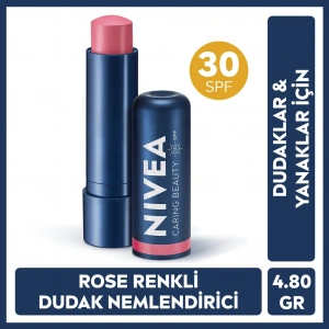 Nivea Renkli Dudak Bakım Kremi Rose 4,8 gr