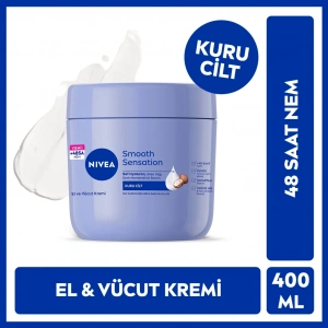 Nivea Smooth Sensation El ve Vücut Bakım Kremi 400 ml
