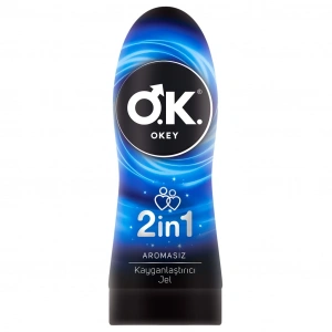 Okey 2in1 Aromasız Kayganlaştırıcı Jel 200 ml