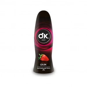 Okey Çilek Kayganlaştırıcı Jel 50 ml