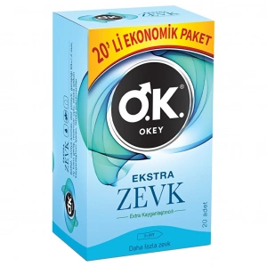Okey Ekstra Zevk Prezervatif 20’li