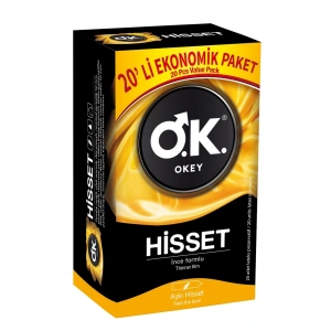 Okey Hisset Prezervatif 20li