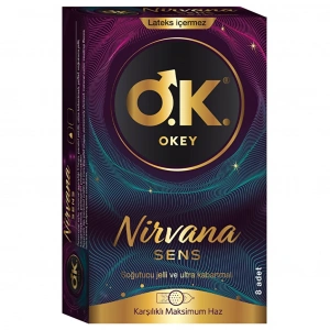 Okey Nirvana Sens Prezervatif 8li