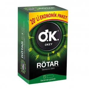 Okey Rötar Prezervatif 20li