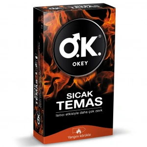 Okey Sıcak Temas Prezervatif 10lu