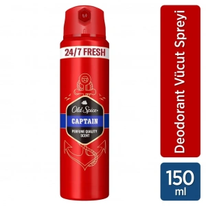 Old Spice Captain Erkek Deodorant Sprey 150 ml