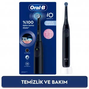 Oral-B iO 2 Şarjlı Diş Fırçası Gece Siyahı