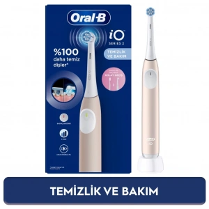 Oral-B iO 2 Şarjlı Diş Fırçası Pembe
