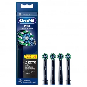 Oral-B Şarjlı Diş Fırçası Yedek Başlığı Cross Action X-Filament 4 Adet