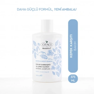 Otacı Botanics+ Kepek Karşıtı Bitkisel Bakım Şampuanı Duvar Sarmaşığı ve Çinko 375 ml
