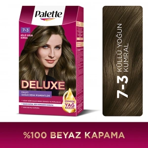 Palette Deluxe Yoğun Renkler Saç Boyası 7-3 Küllü Yoğun Kumral