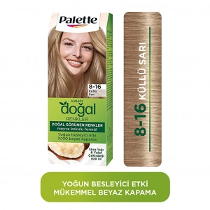 Palette Kalıcı Doğal Renkler Saç Boyası 8-16 Küllü Sarı