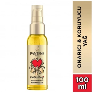 Pantene Keith Haring Keratin Yoğun Bakım Saç Yağı 100 ml