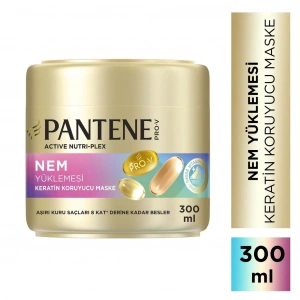 Pantene Kesintisiz Nem Takviyesi Keratin Koruyucu Maske 300 ml