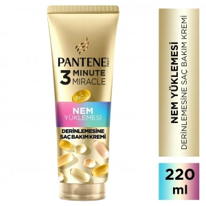 Pantene Miracle Serum Kesintisiz Nem Takviyesi Saç Bakım Kremi 220 ml