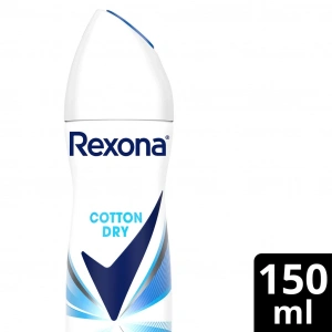 Rexona Kadın Sprey Deodorant Cotton Dry 72 Saat Kesintisiz Koruma 150 ml