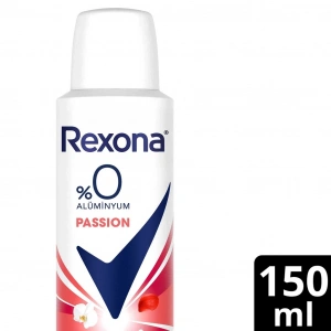 Rexona Kadın Sprey Deodorant Passion %0 Alüminyum 150 ml