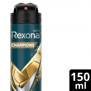 Rexona Men Erkek Sprey Deodorant Champions 72 Saat Kesintisiz Koruma 150 ml
