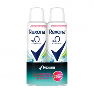 Rexona Ocean Fresh %0 Alüminyum Kadın Sprey Deodorant 150 ml x 2