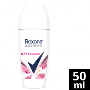 Rexona Üstün Koruma Kadın Roll On Deodorant Sexy Bouquet 72 Saat Kesintisiz Koruma 50 ml