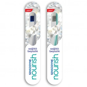 Sensodyne Nourish Sağlıklı Beyazlık Diş Fırçası Yumuşak (Asortili)