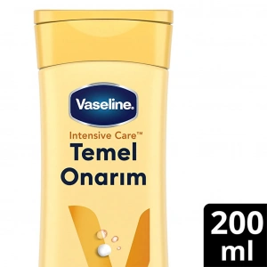 Vaseline Vücut Losyonu Temel Onarım Kuru Ciltler İçin 200 ml