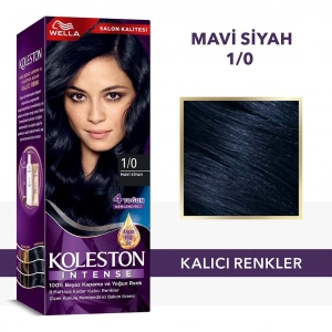 Wella Koleston Intense Saç Boyası 1/0 Mavi Siyah