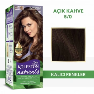 Wella Koleston Naturals Saç Boyası 5/0 Açık Kahve