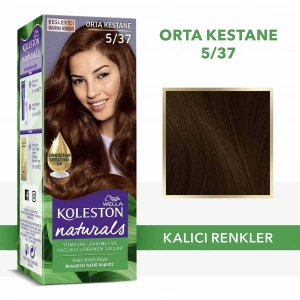 Wella Koleston Naturals Saç Boyası 5/37 Orta Kestane