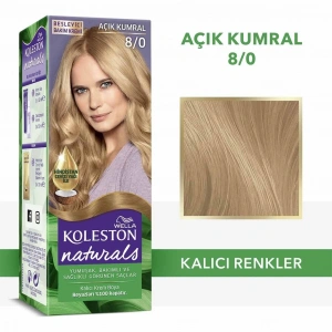 Wella Koleston Naturals Saç Boyası 8/0 Açık Kumral