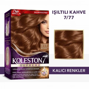 Wella Koleston Supreme Saç Boyası 7/77 Işıltılı Kahve