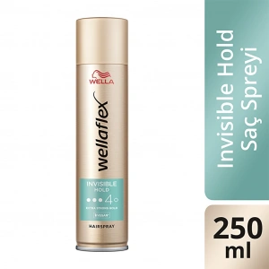 Wella Wellaflex Invisible Hold Görünmez Tutuş Sağlayan Saç Spreyi Extra Strong Hold 250 ml - 4/5 Hold