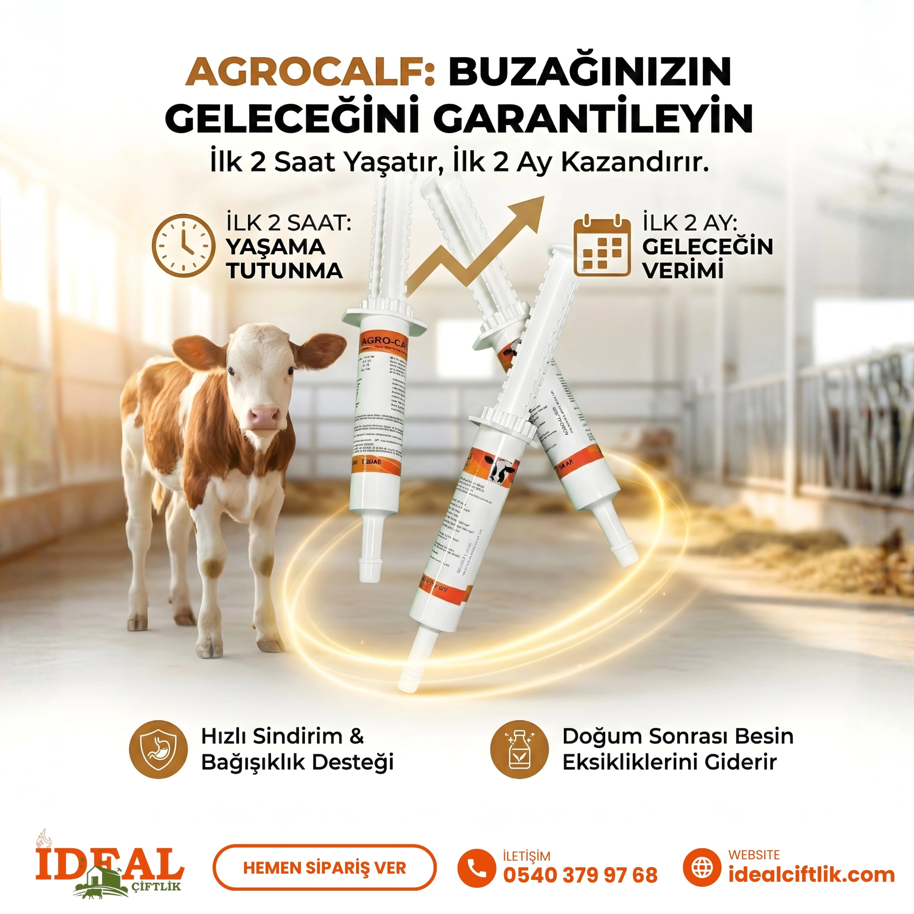 Agro-Calf Buzağılar İçin Doğru Başlangıç 1 Adet