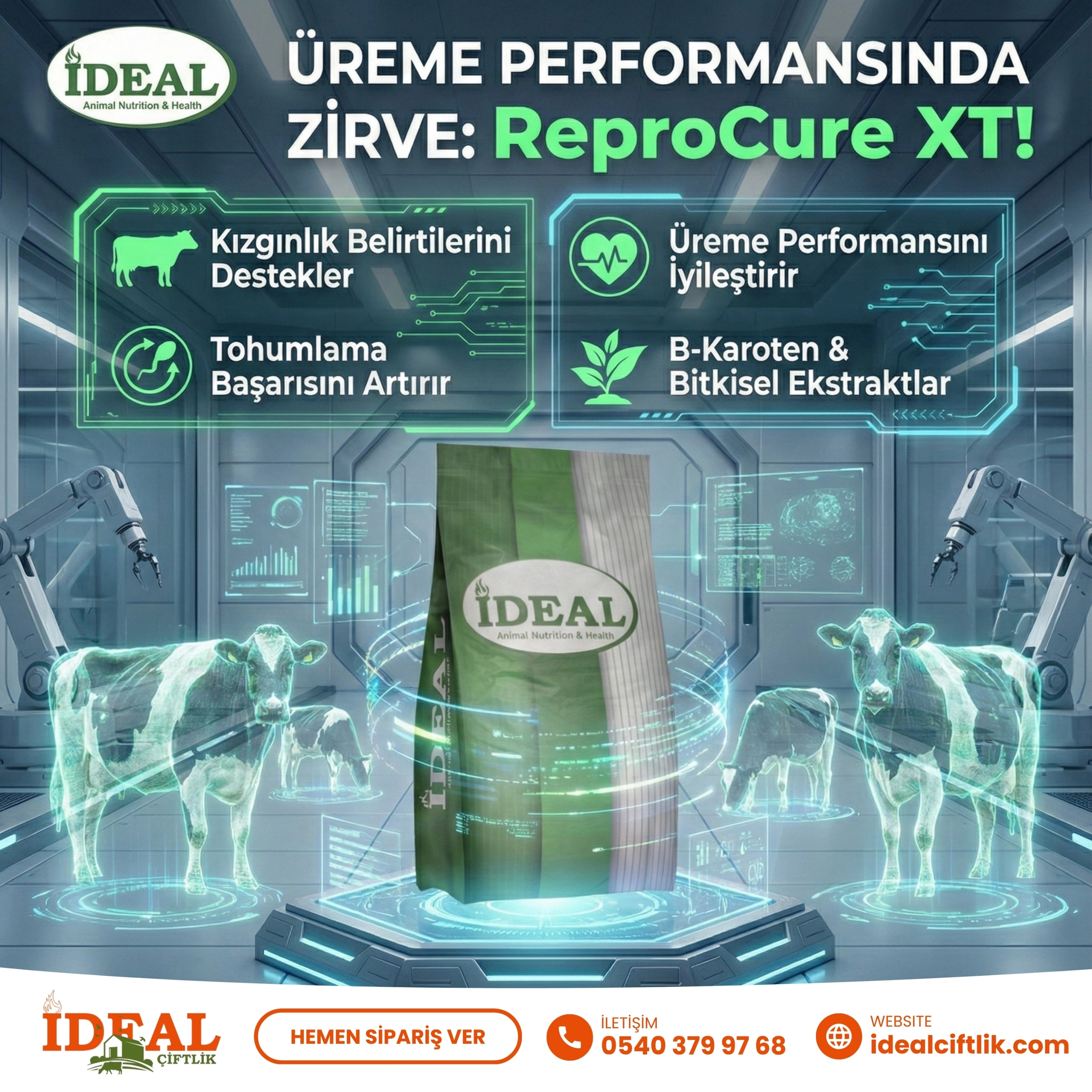 ReproCure XT-G 20 Kg Kızgınlık Sorunları için