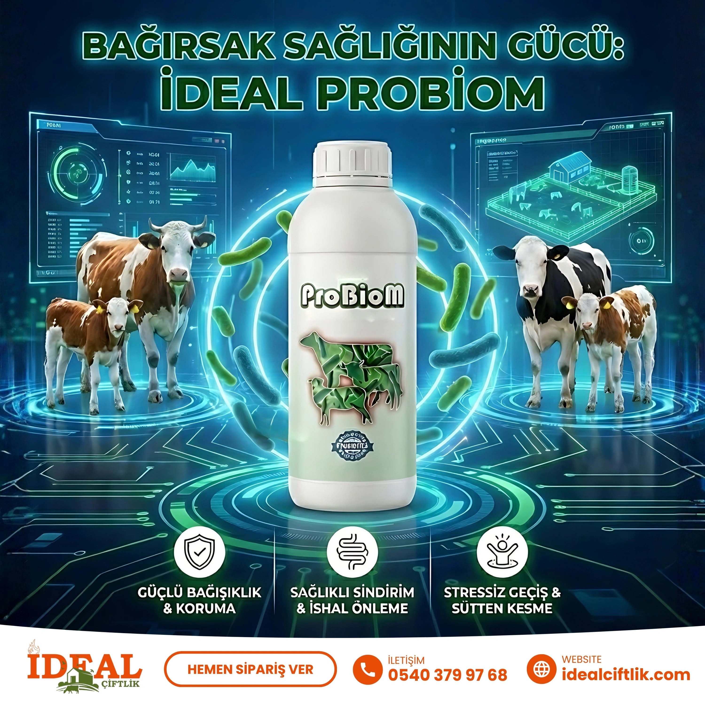 Probiom 1 Litre Güçlü Bağışıklık, İshalden Koru