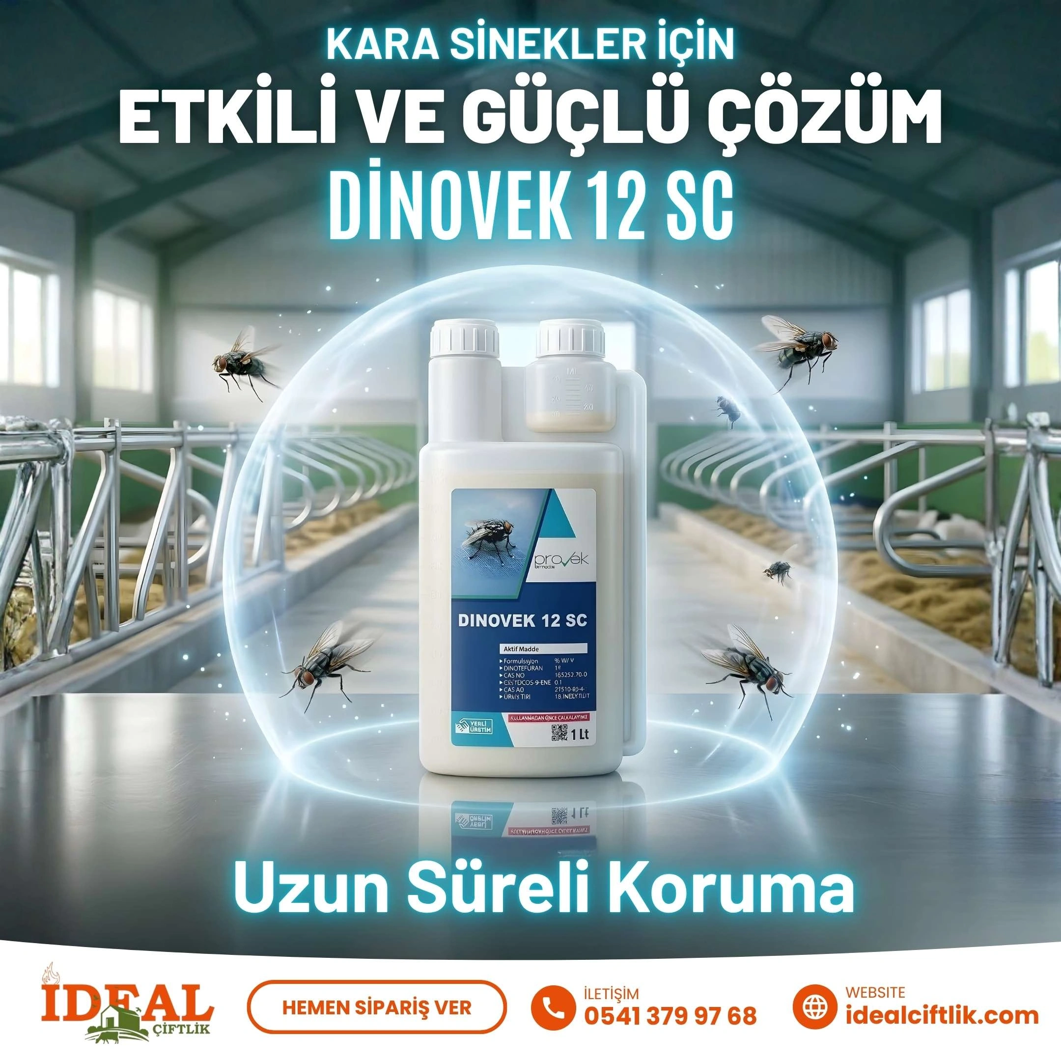 DİNOVEK SİNEK İLACI 1 Litre
