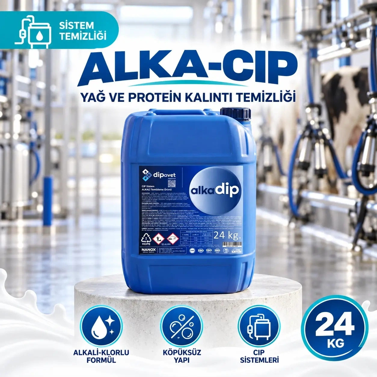 ALKA-CIP Sistem Temizleme Ürünü