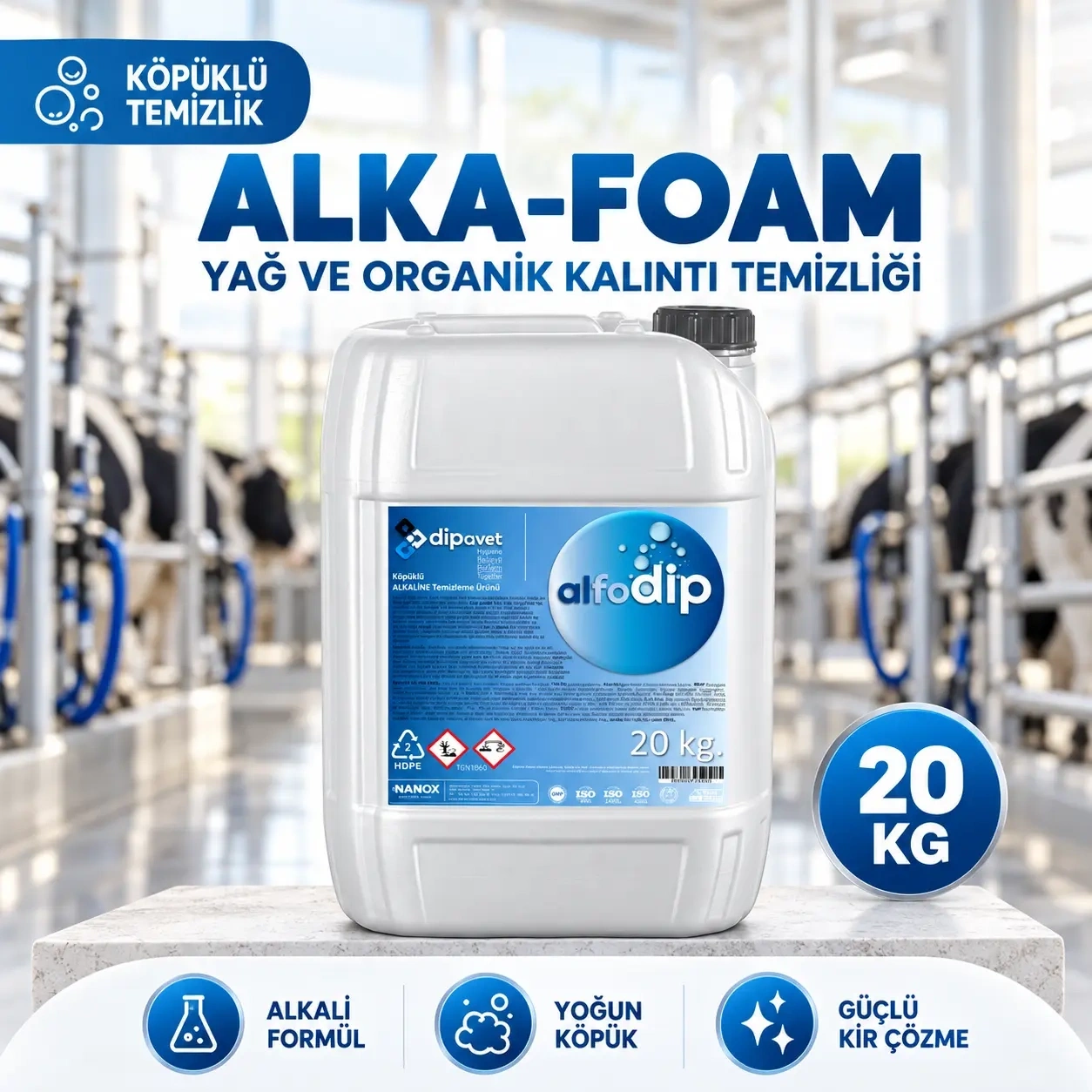 ALKA-FOAM Köpüklü Temizleme