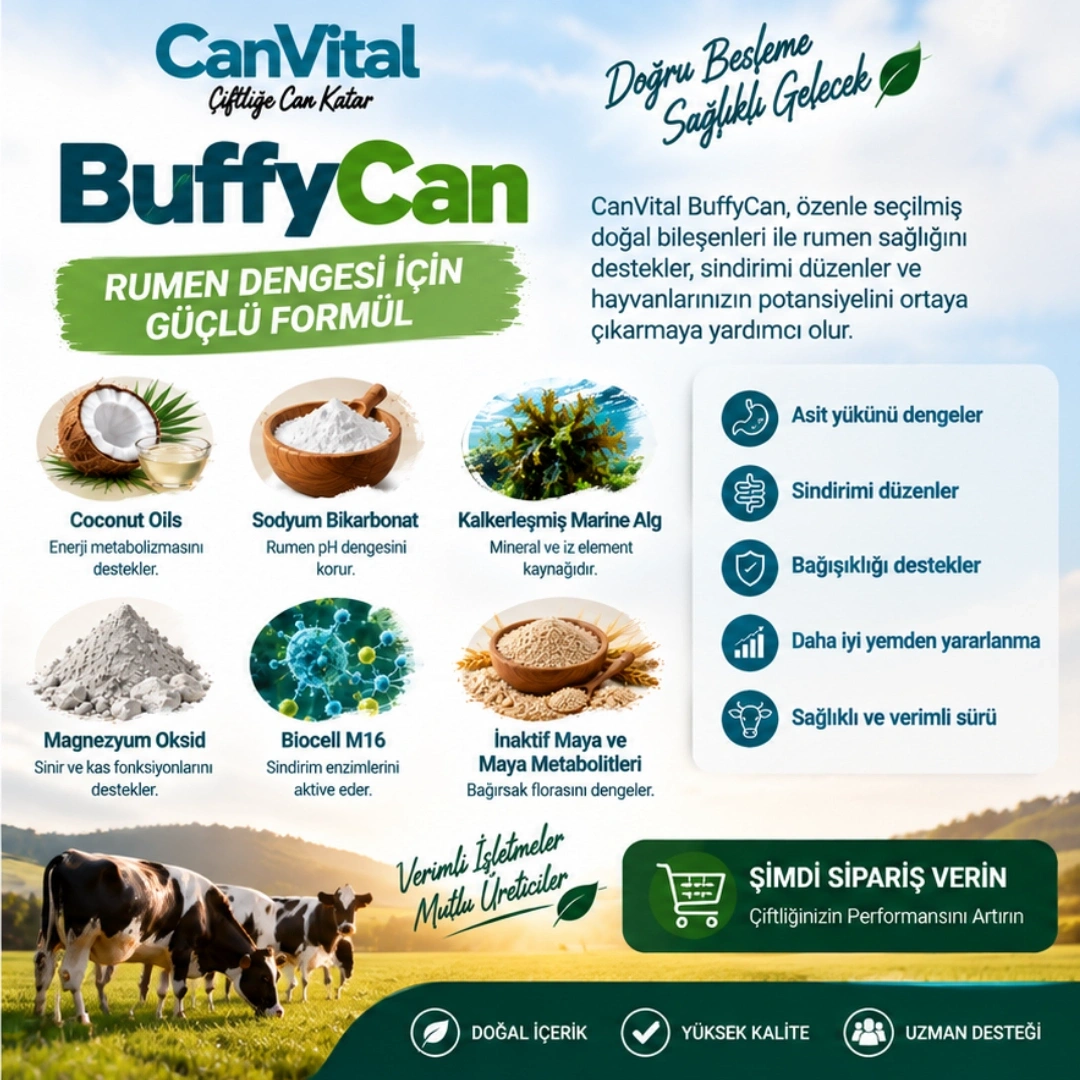 BuffyCan Büyükbaş Rumen Tamponlayıcı
