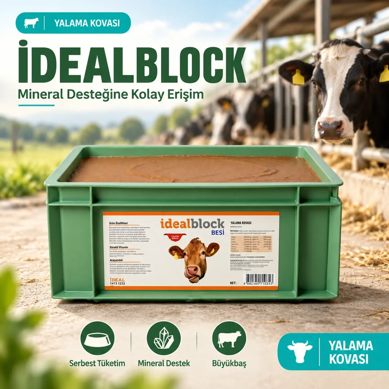 İdealBlock- Yalama Kovası