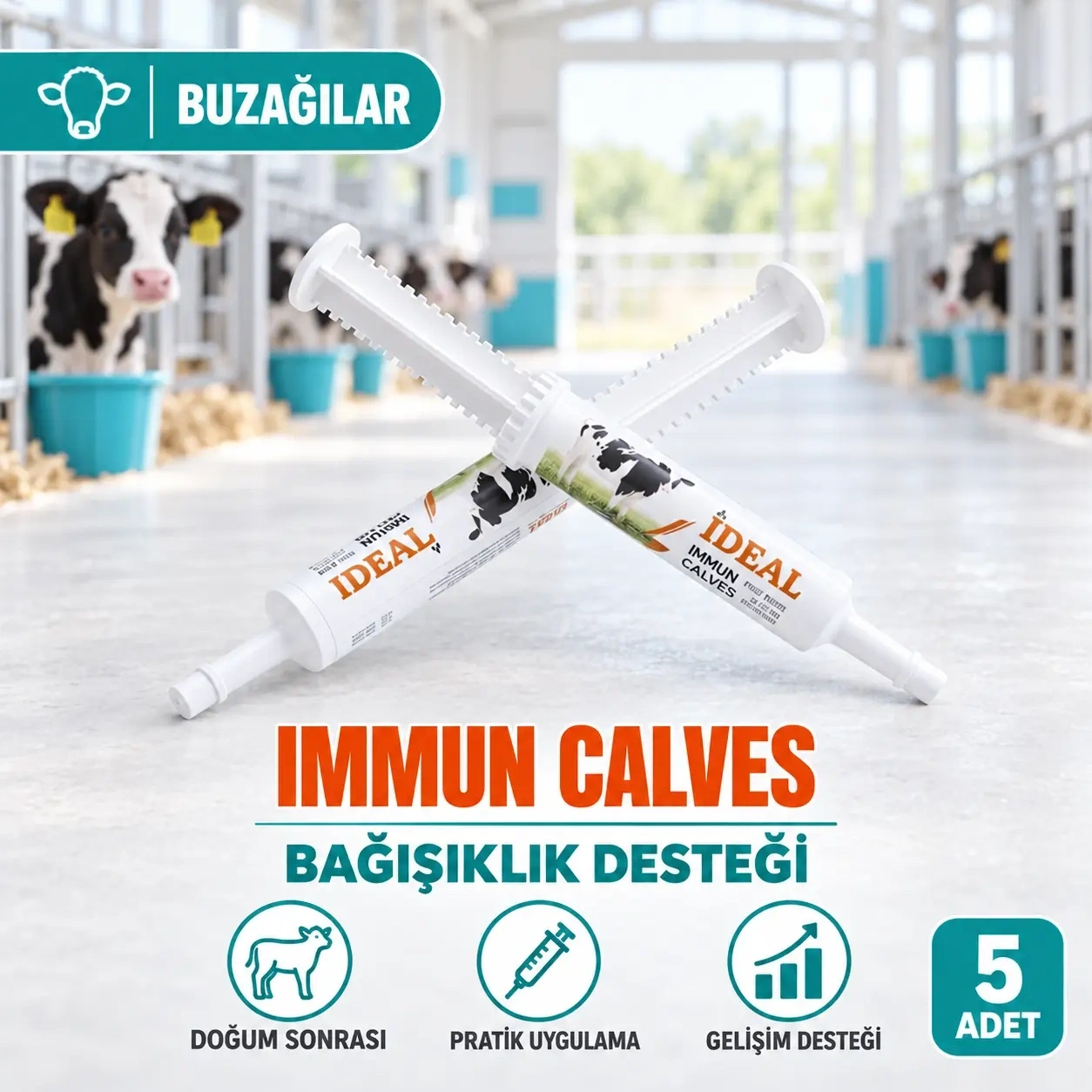 IMMUN CALVES 5 Adet
