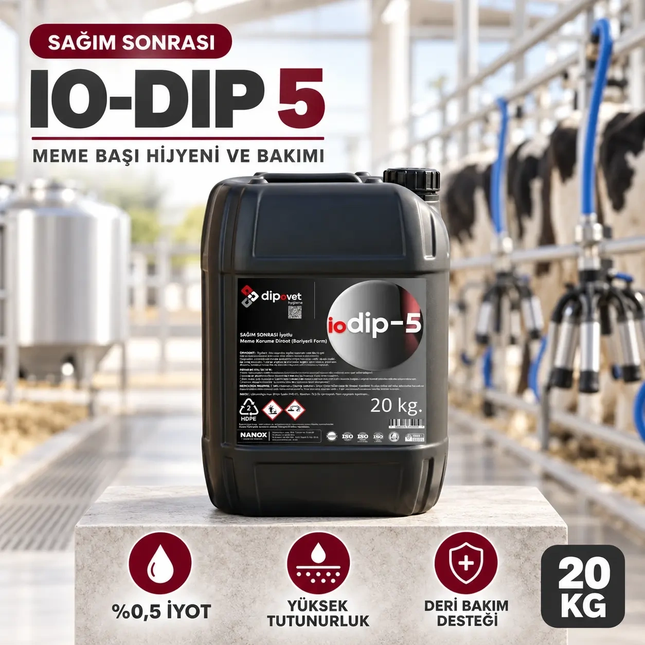 IO-DIP 5 Son Daldırma Ürünü