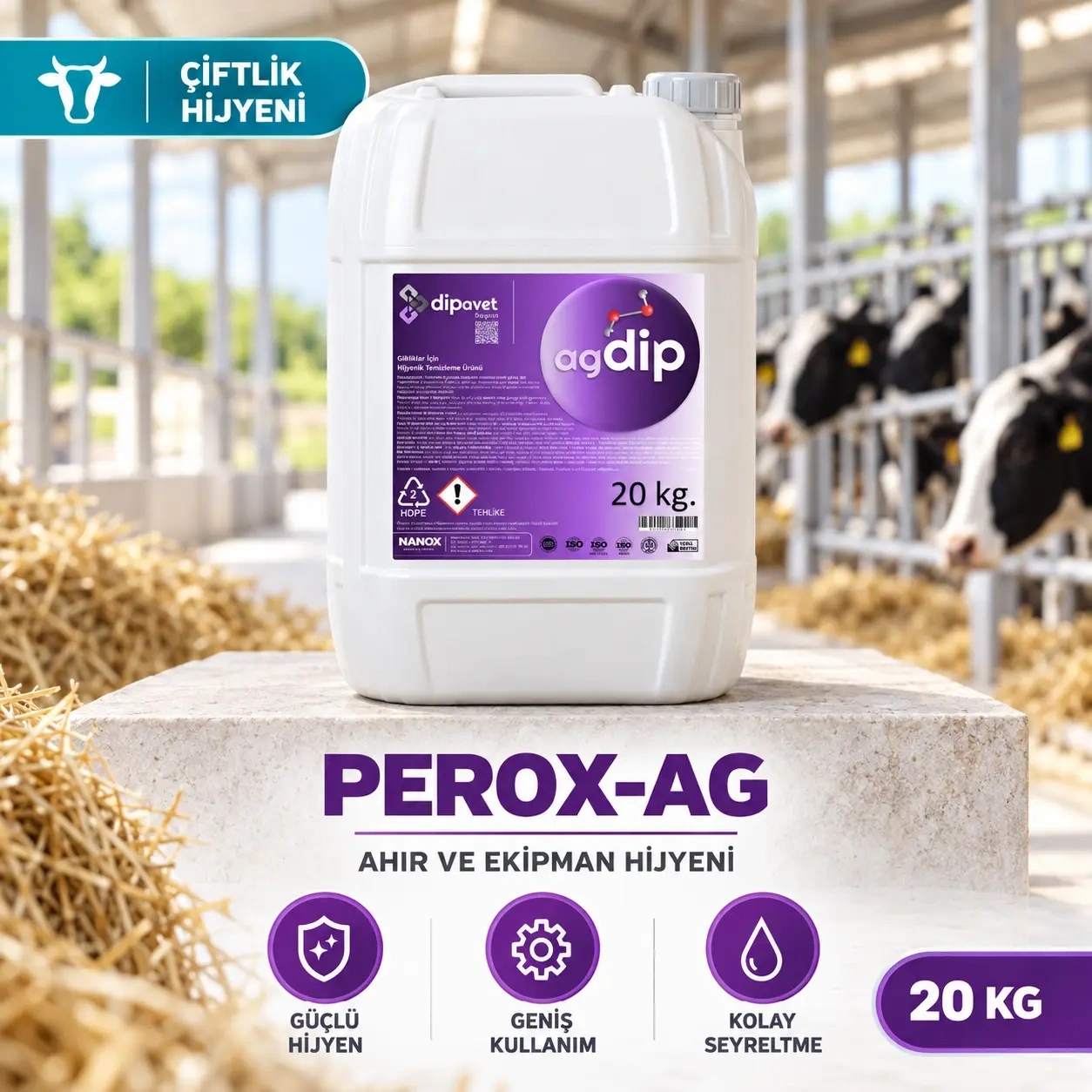 PEROX-AG Çiftlik Hijyen Ürünü