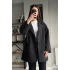 Antrasit Oversize Kaşe Ceket