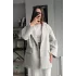 Gri Oversize Kaşe Ceket