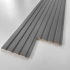 Antrasit MDF Lambri Duvar Paneli 15cm