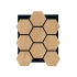 Safir Hexagon AltıGen Akustik Duvar Paneli