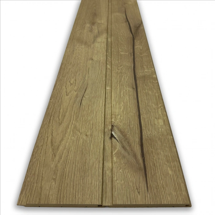 Meşe MDF Lambri Duvar Paneli Hermes 12cm